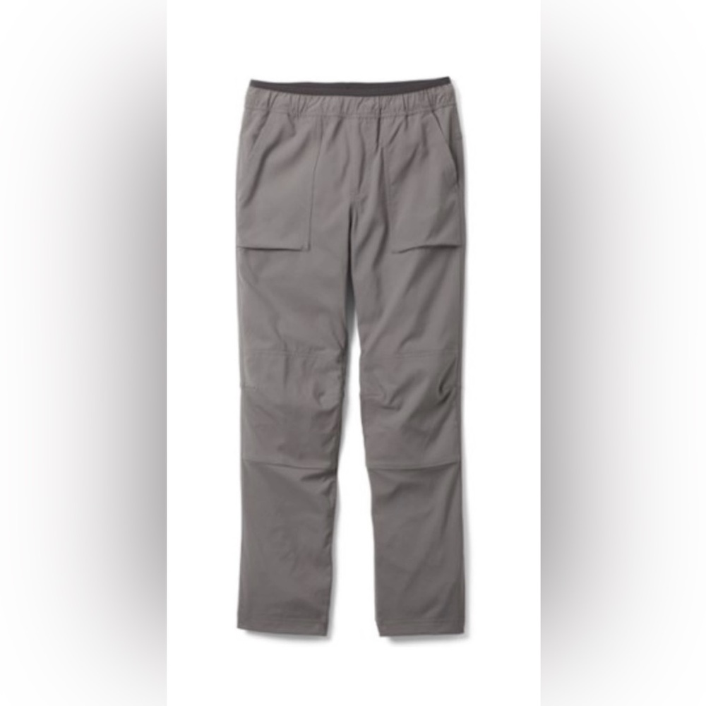 REI Co-op Boys' Medium 10-12 Mountainmaker Pants Grey Castlerock NWT 94% Nylon